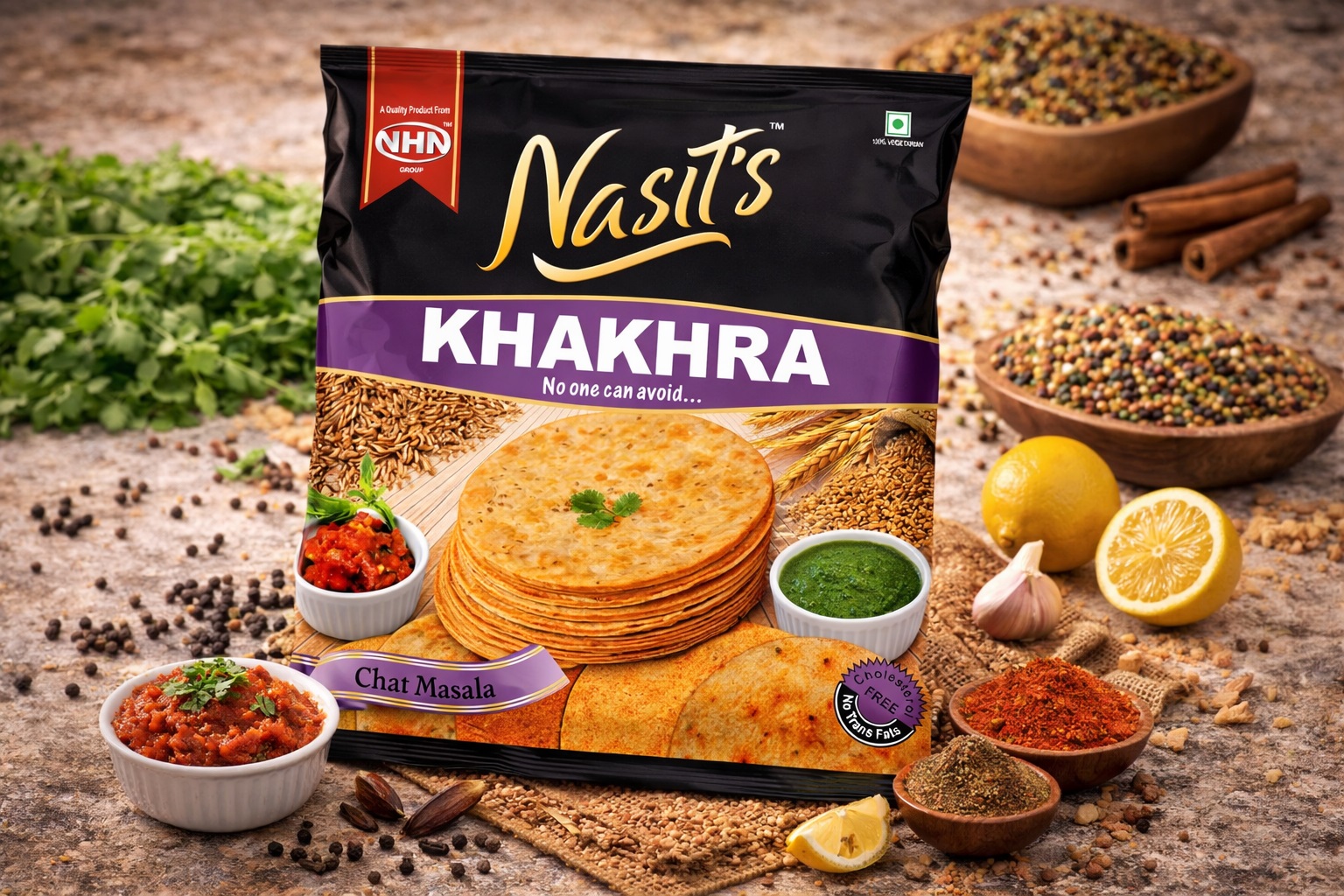 Chat Masala Khakhra