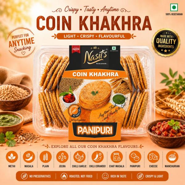 Panipuri Coin Khakhra